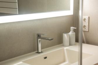 Appartement témoin Belair - Détail de la salle de bain