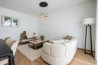 Appartement témoin Belair - Salon