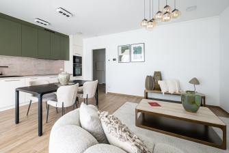 Appartement témoin Belair - Living