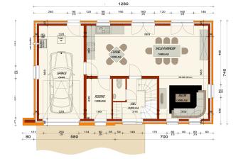 Plan du modèle Jade