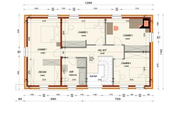 Plan du modèle Jade