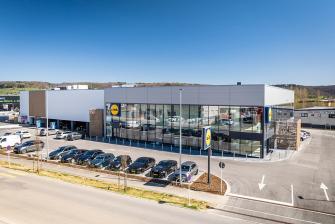 Magasin Lidl à Mersch
